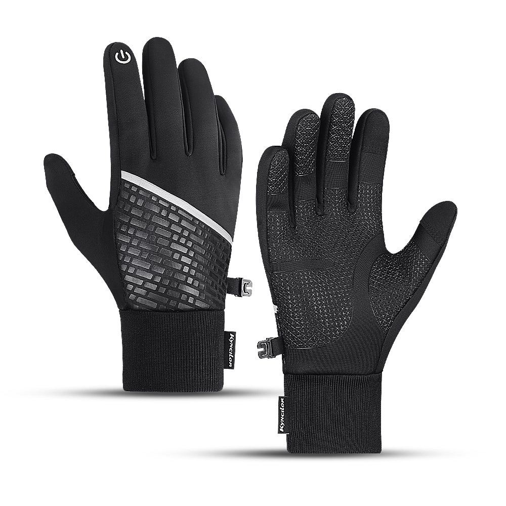 Winter Fleece Warm Full Finger Gloves Waterproof & Windproof