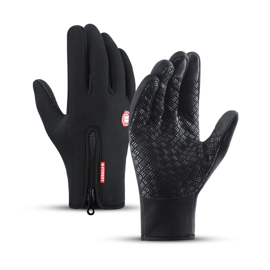 Full Finger Warm Fleece Waterproof & Windproof Winter Gloves
