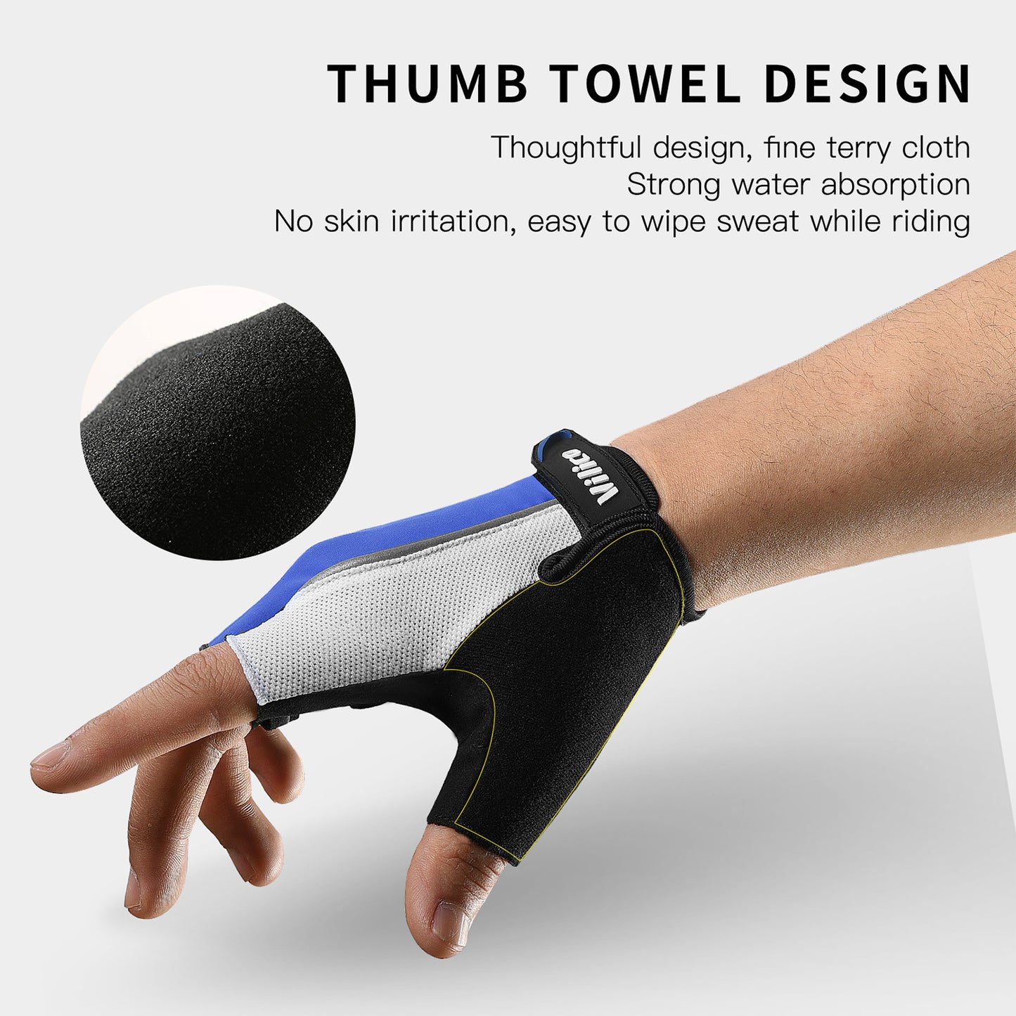 Breathable Gel Padded Cycling Gloves