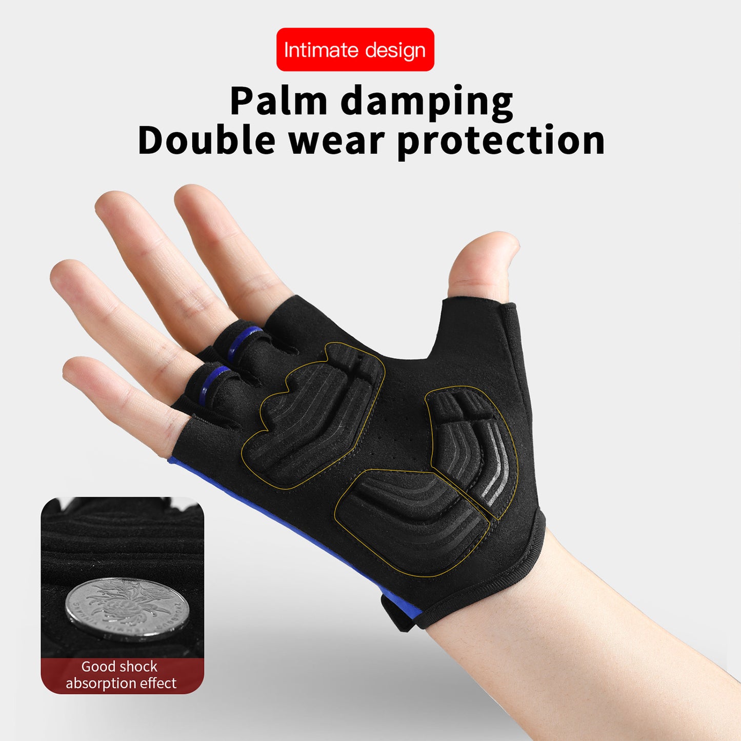 Breathable Gel Padded Cycling Gloves