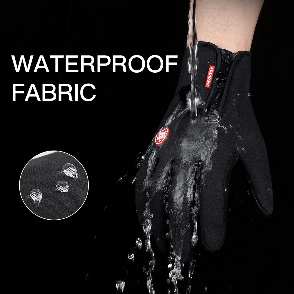 Full Finger Warm Fleece Waterproof & Windproof Winter Gloves