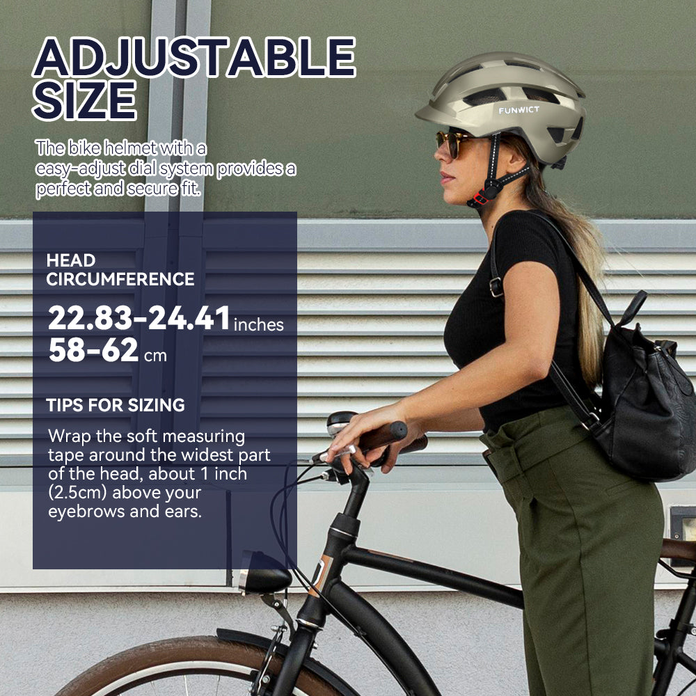 Adult Bicycle Helmet Urban Commuter Men Women