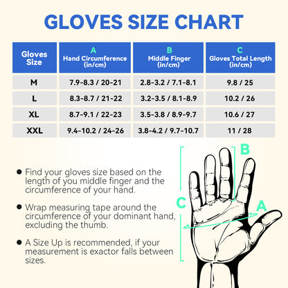 Winter Ski Gloves Men Women Waterproof Thermal 3M Gloves