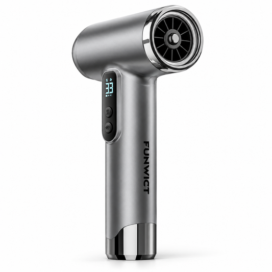 FUNWICT Cordless Rechargeable Hair Dryer with 3 Heat & 3 Speed Settings