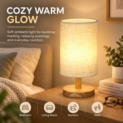 3 Color Temperature Nightstand Lamp