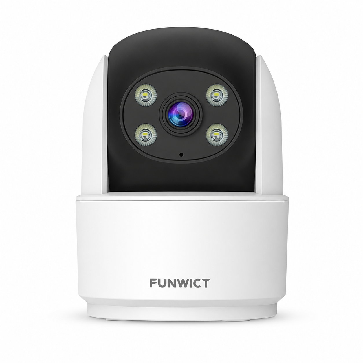 FUNWICT 4G LTE Security Camera, 3MP Indoor Pan Tilt Camera with Human Detection, Auto Tracking, Two-Way Audio, Full-Color Night Vision & Remote App Alerts