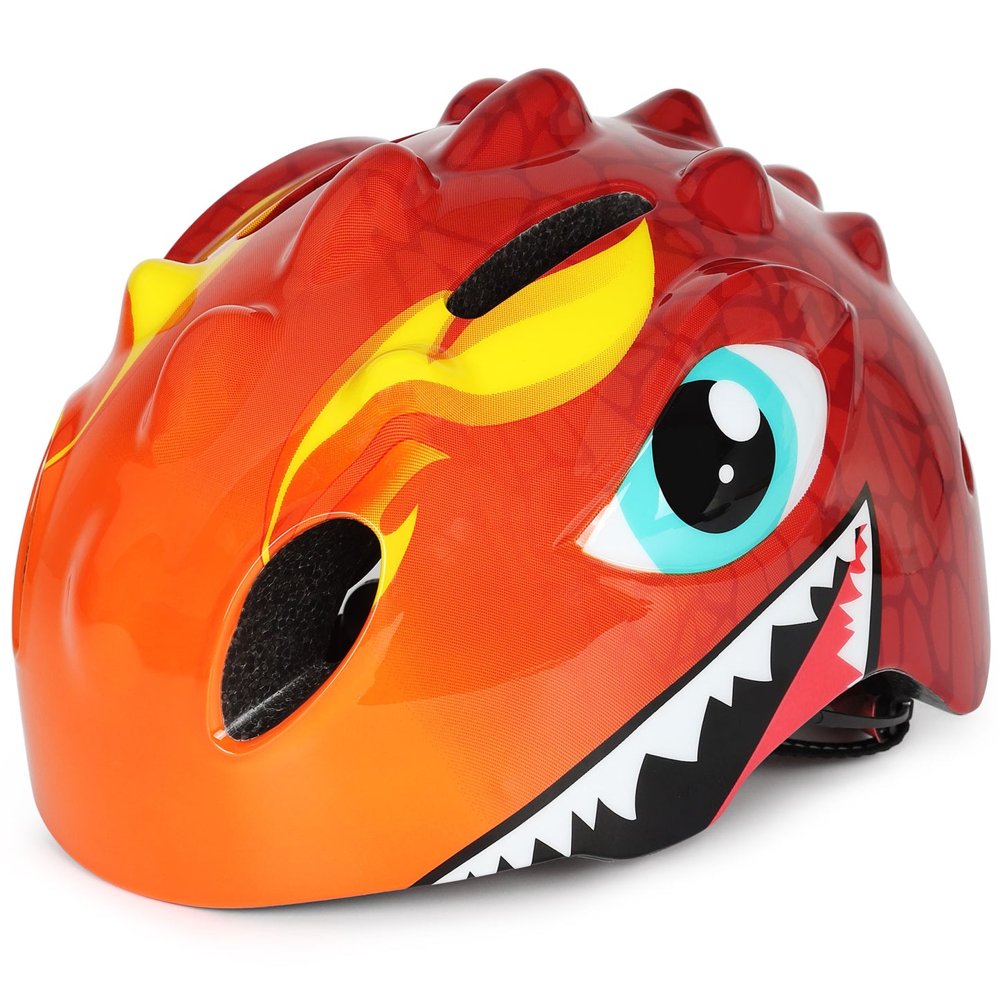 Kids Bike Helmet Dinosaur Children 3-8+ Cycling Toddler Scooter Helmet