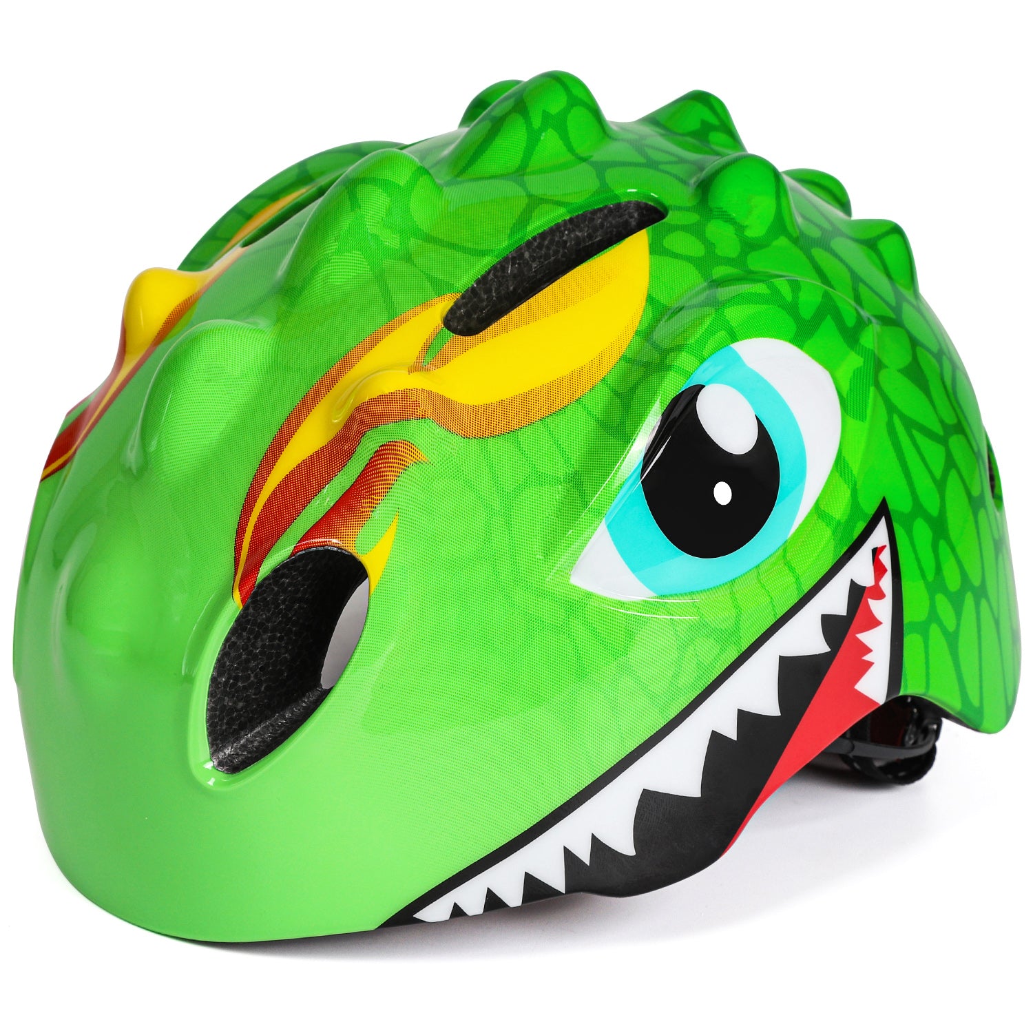 dinosaur motorcycle helmet Kids Bike Helmet Dinosaur Children 3-8+ Cycling Toddler Scooter Helmet – Funwict