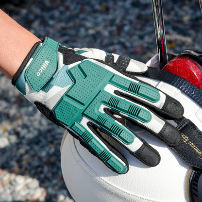 Full Finger Gel Padded Motorcycle Gloves For Running Cycling Driving