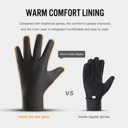 Motorcycle Gloves for Men and Women  Full Finger Touchscreen Motorbike Gloves