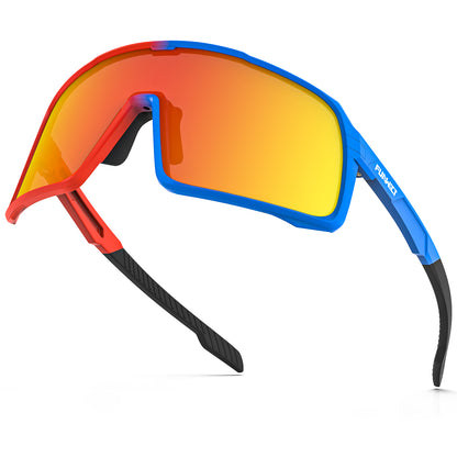 Polarized Cycling Glasses for Youth & Adult Baseball Riding Hiking