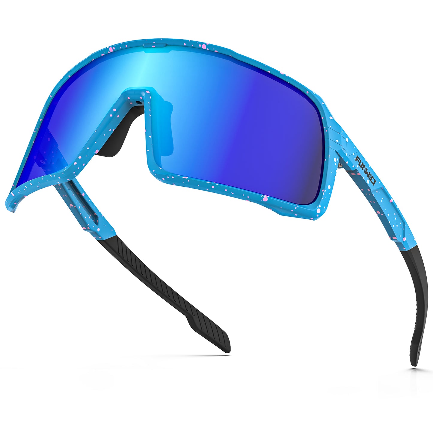 Polarized Cycling Glasses for Youth & Adult Baseball Riding Hiking