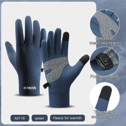 Full Finger Winter Gloves Warm MAX for Running,Cycling & Driving