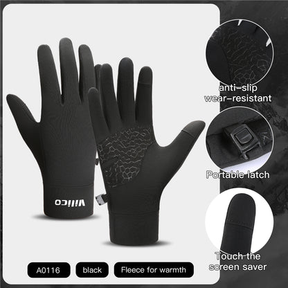 Full Finger Winter Gloves Warm MAX for Running,Cycling & Driving