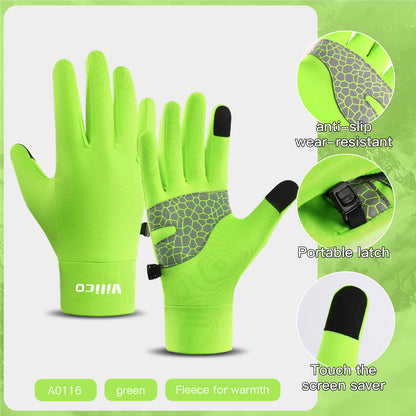 Full Finger Winter Gloves Warm MAX for Running,Cycling & Driving