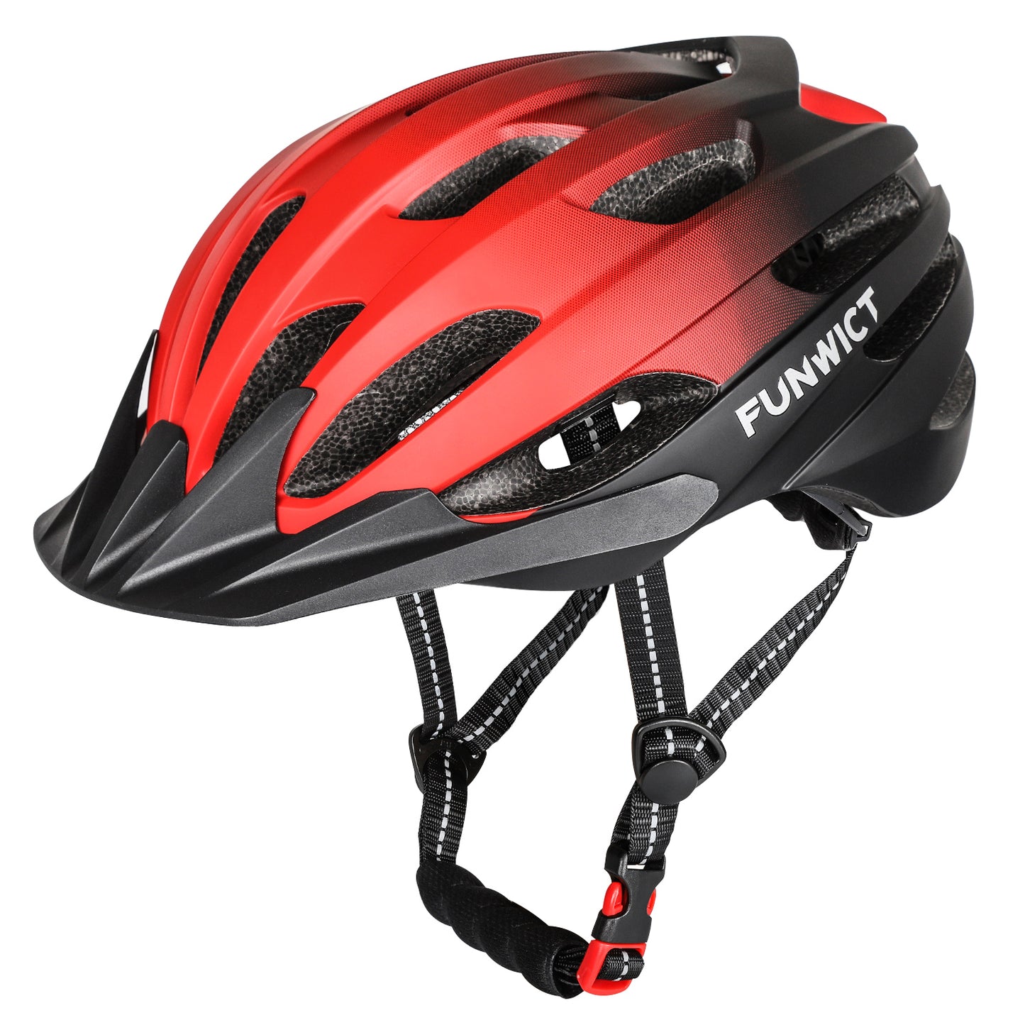 Adult Mountain Bike Helmet for Men/Women with Detachable Sun Visor