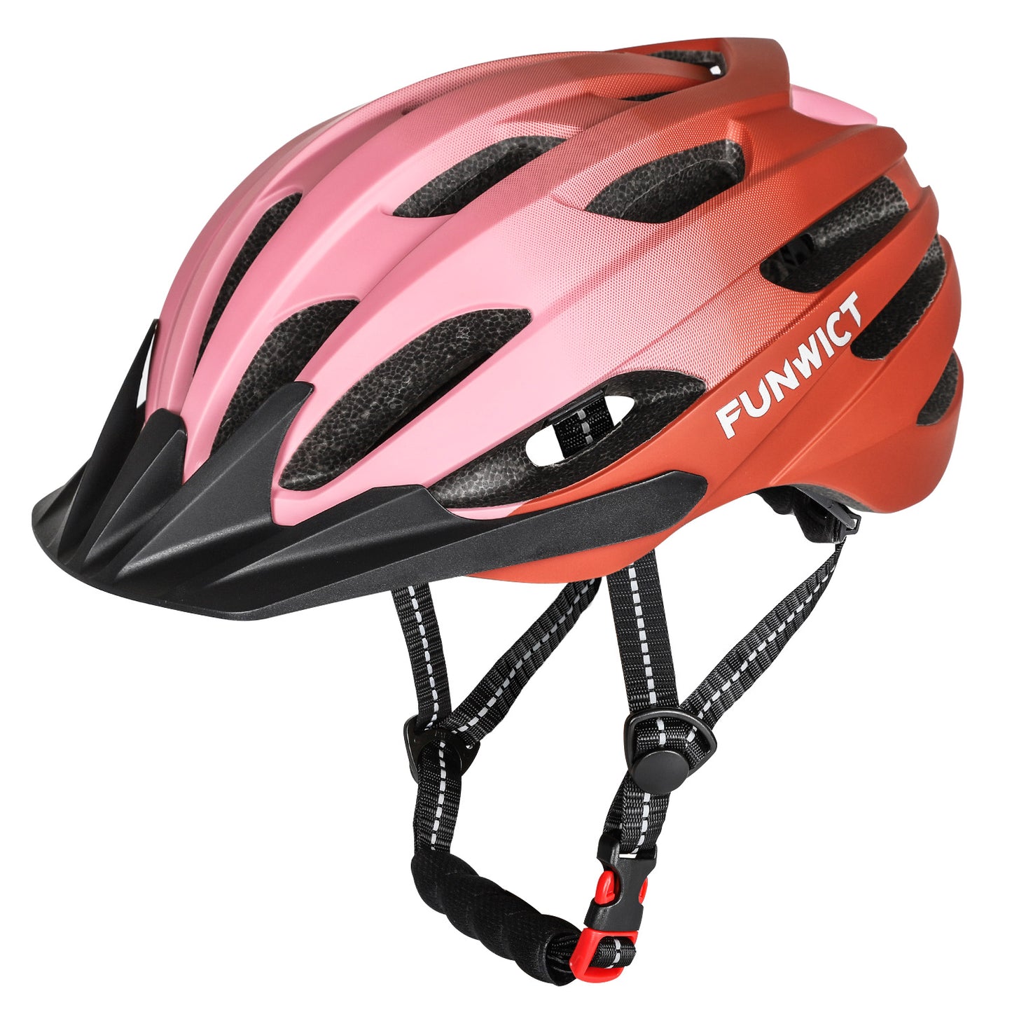 Adult Mountain Bike Helmet for Men/Women with Detachable Sun Visor