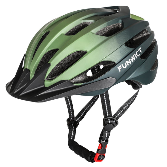 Adult Mountain Bike Helmet for Men/Women with Detachable Sun Visor