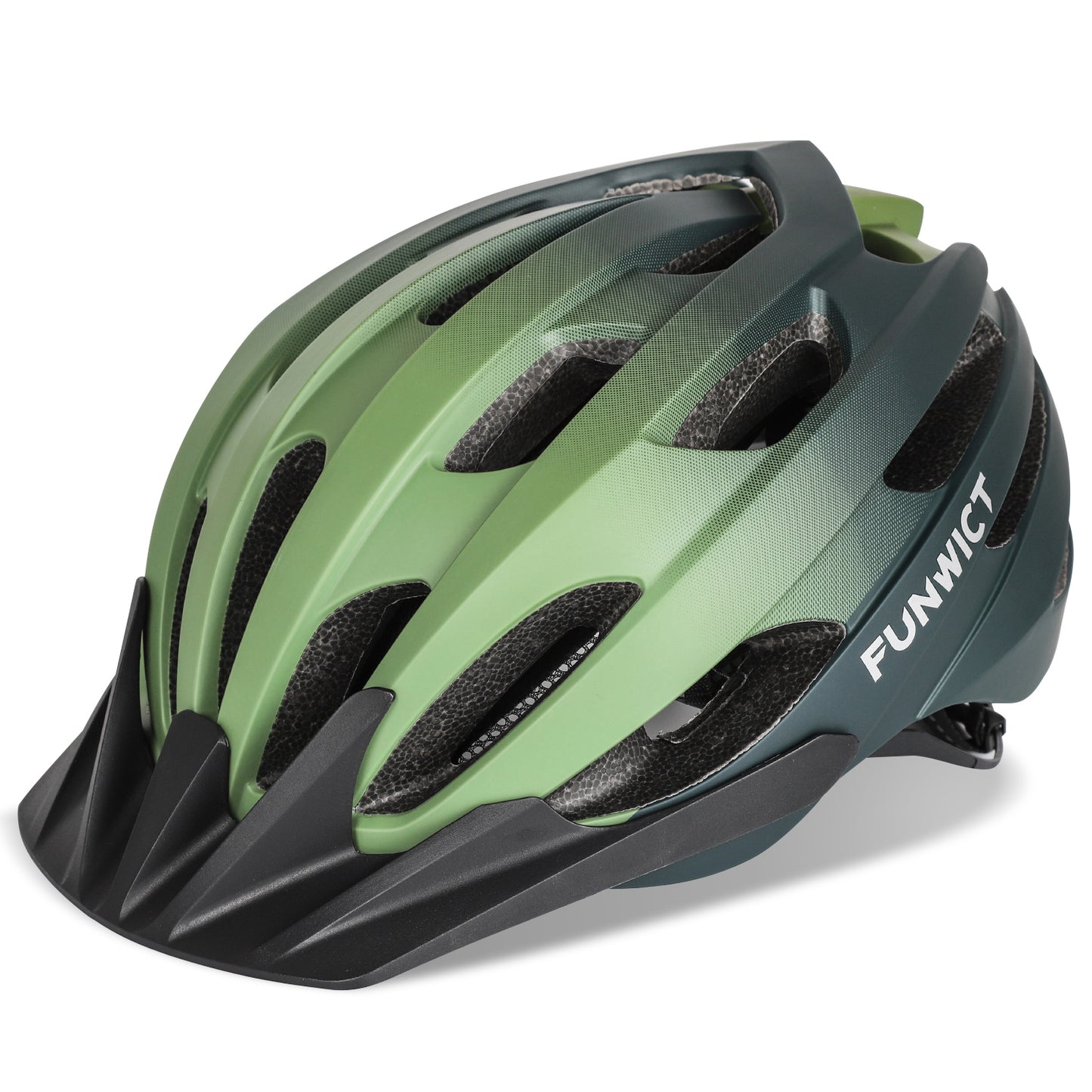 Adult Mountain Bike Helmet for Men/Women with Detachable Sun Visor