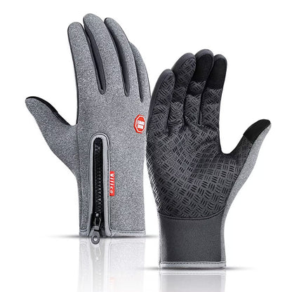 Full Finger Warm Fleece Waterproof & Windproof Winter Gloves