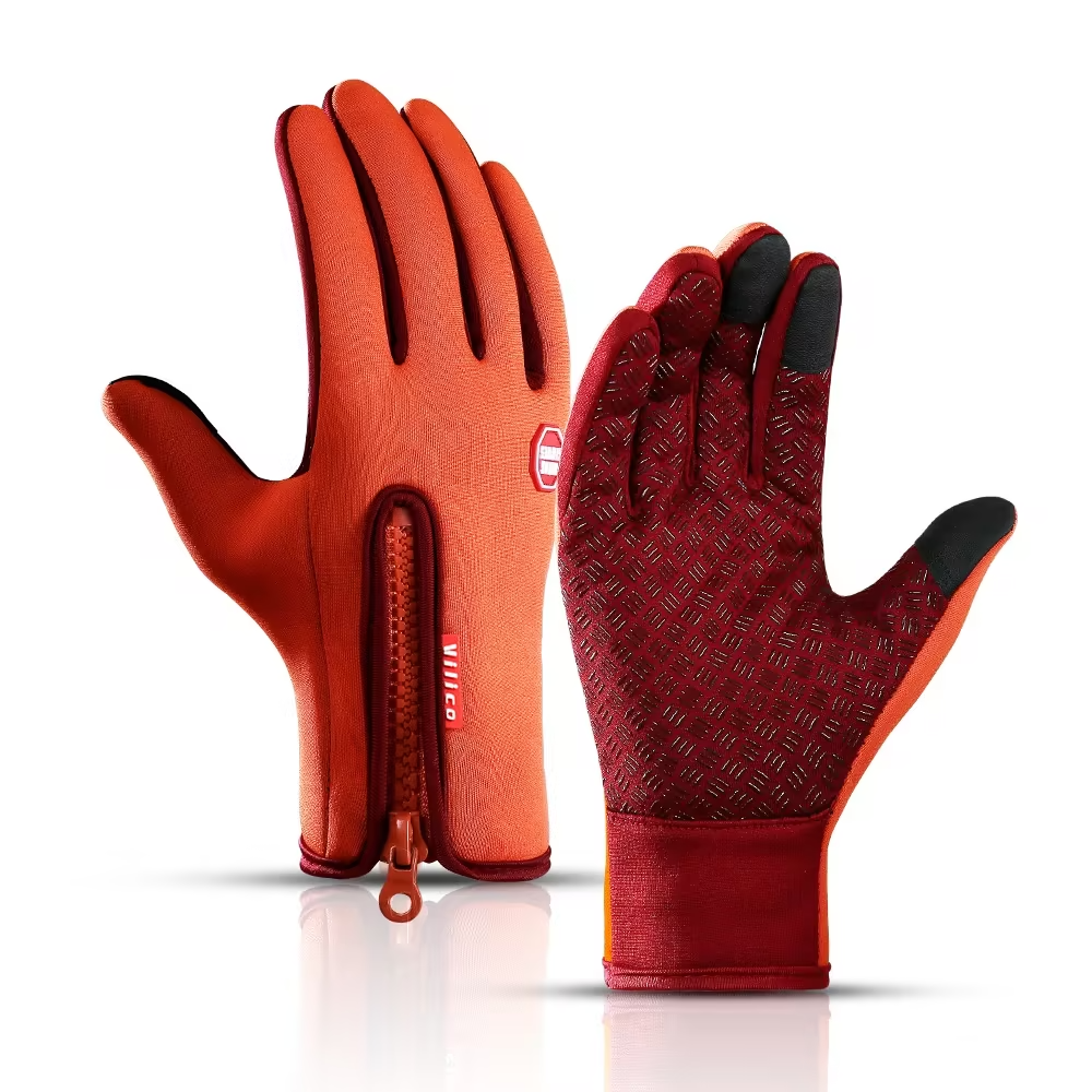 Full Finger Warm Fleece Waterproof & Windproof Winter Gloves
